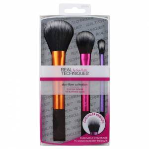 Real Techniques Duo Fiber Collection 3 Brush Set